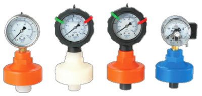 WRS Dosing accessories for metered dosing: Pressure Gauge